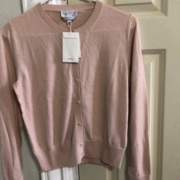 Agnes B. Sweaters - Agnes B rose colored cardigan